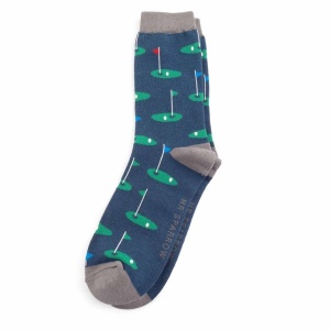 Mens Bamboo Socks - Golf